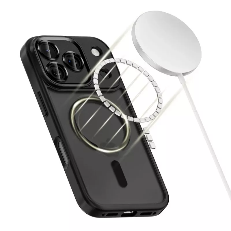 Tech-Protect Magcam MagSafe zadný kryt pre iPhone 17 Pro matný čierny