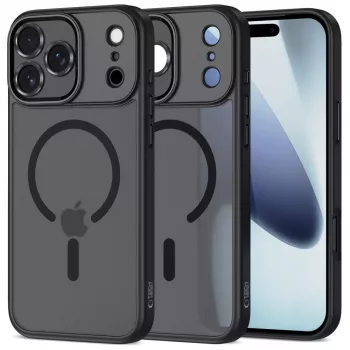 Tech-Protect Magcam MagSafe iPhone 17 Pro Max matná čierna