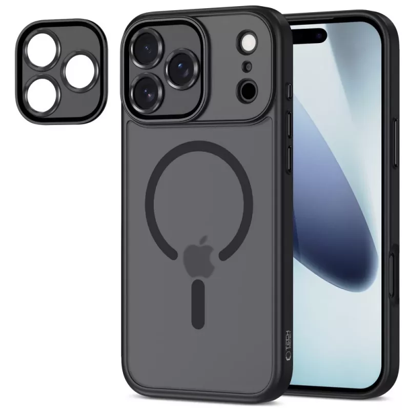 Tech-Protect Magcam MagSafe iPhone 17 Pro Max matná čierna