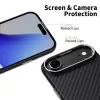 Tech-Protect Ion Carbon MagSafe puzdro pre iPhone 17 Air, čierna/strieborná