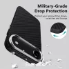 Tech-Protect Ion Carbon MagSafe puzdro pre iPhone 17 Air, čierna/strieborná