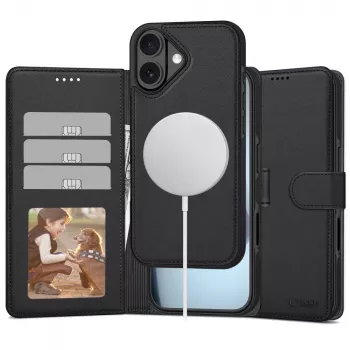 Tech-Protect Wallet MagSafe iPhone 17 matná čierna