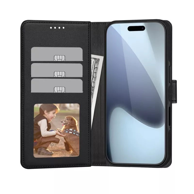 Tech-Protect Wallet MagSafe iPhone 17 matná čierna