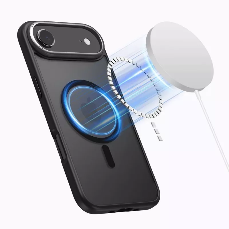 Tech-Protect Magedge MagSafe iPhone 17 Air matná čierna/gunmetal
