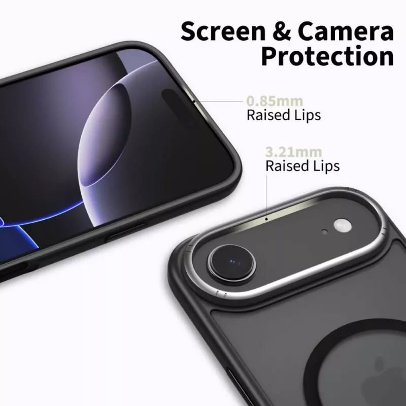 Tech-Protect Magedge MagSafe iPhone 17 Air matná čierna/gunmetal