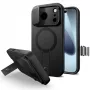 TECH-PROTECT KEVLAR AURA MAGSAFE IPHONE 17 PRO MAX čierny
