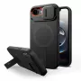 TECH-PROTECT KEVLAR AURA MAGSAFE IPHONE 16E / 17E čierny
