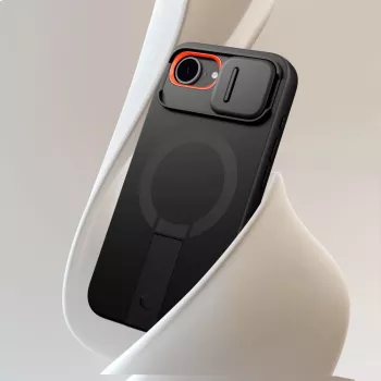 TECH-PROTECT KEVLAR AURA MAGSAFE IPHONE 16E / 17E čierny