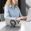 TECH-PROTECT MMR600 magnetický MagSafe prsteň na telefón saténová čierna