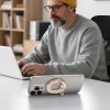 TECH-PROTECT MMR600 magnetický MagSafe prsteň na telefón saténové zlato