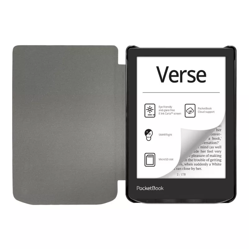 TECH-PROTECT SMARTCASE POCKETBOOK VERSE / PRO / LITE čierna