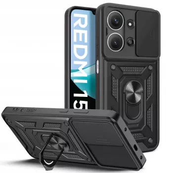 Tech-Protect Camshield Pro puzdro pre Xiaomi Redmi 15C, čierna