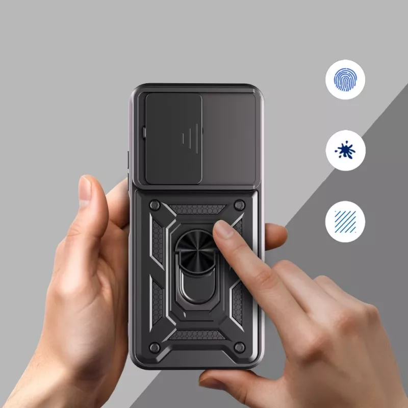 Tech-Protect Camshield Pro Puzdro pre Xiaomi Redmi 15C, Čierne