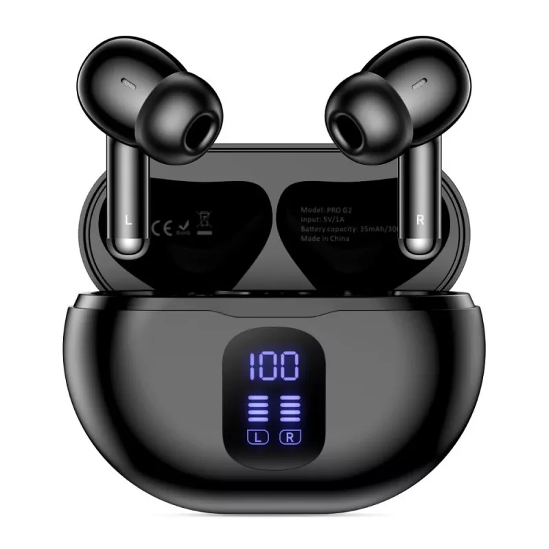 TECH-PROTECT ULTRABOOST TWS EARPHONE PRO G2 čierna