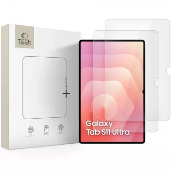 Tech-Protect Glass Fit+ tvrdené sklo ochranná fólia displeja pre Samsung Galaxy Tab S8 Ultra/S9 Ultra/S10 Ultra/S11 Ultra 14,6 palcov (2 balenie)