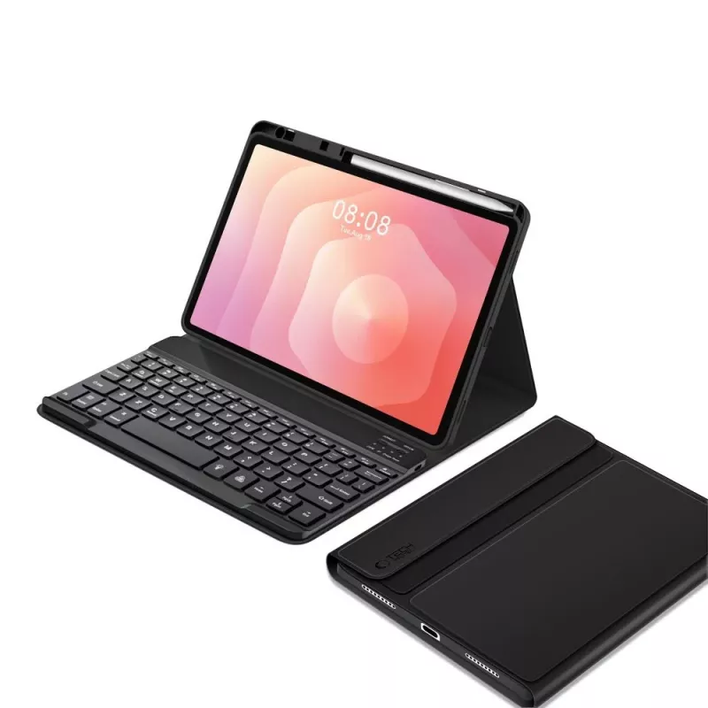 Tech-Protect SC PEN + KB Puzdro s klávesnicou pre Samsung Galaxy Tab S11 11.0 (X730/X736B), Čierne