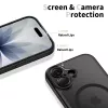 TECH-PROTECT MagPeak MagSafe puzdro pre iPhone 17, matná čierna