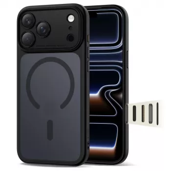 TECH-PROTECT MagPeak MagSafe CC iPhone 17 Pro matná čierna