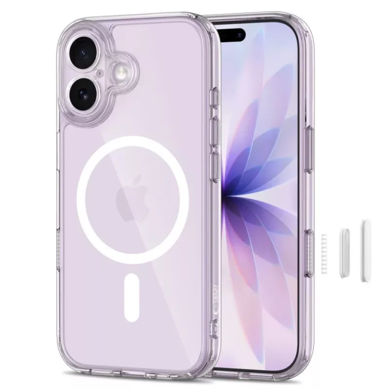 TECH-PROTECT MAGPEAK MAGSAFE CC IPHONE 17 priehľadný