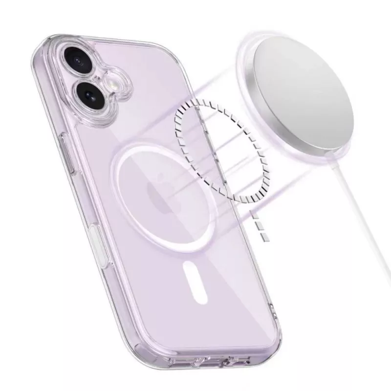 TECH-PROTECT MAGPEAK MAGSAFE CC IPHONE 17 priehľadný