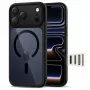 TECH-PROTECT MagPeak MagSafe Hybrid zadný kryt pre Apple iPhone 17 Pro Max, čierny/transparentný