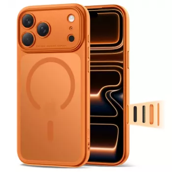 TECH-PROTECT MAGPEAK MAGSAFE CC IPHONE 17 PRO matná cosmic orange