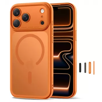 TECH-PROTECT MAGPEAK MAGSAFE CC IPHONE 17 PRO matná cosmic orange