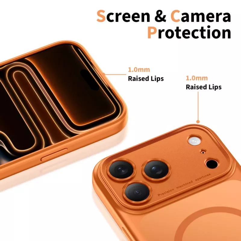 TECH-PROTECT MAGPEAK MAGSAFE CC IPHONE 17 PRO matná cosmic orange