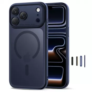 TECH-PROTECT MAGPEAK MAGSAFE CC IPHONE 17 PRO matná deep blue