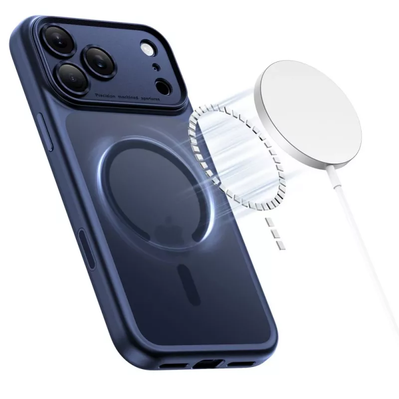 TECH-PROTECT MAGPEAK MAGSAFE CC IPHONE 17 PRO matná deep blue
