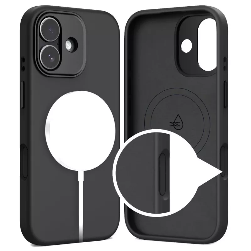 TECH-PROTECT UNIQ MagSafe iPhone 17 puzdro čierna