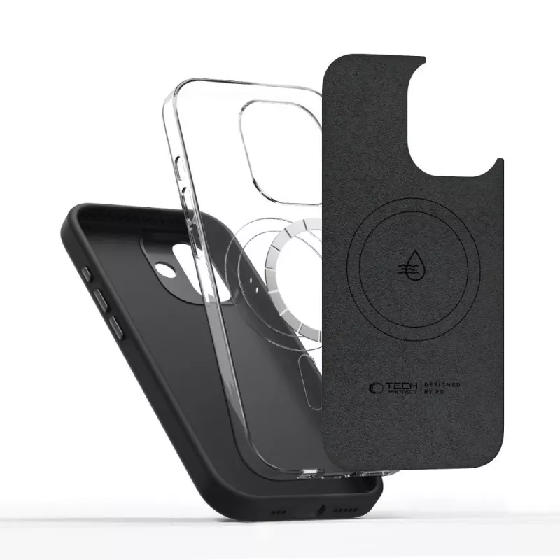 TECH-PROTECT UNIQ MagSafe iPhone 17 puzdro čierna