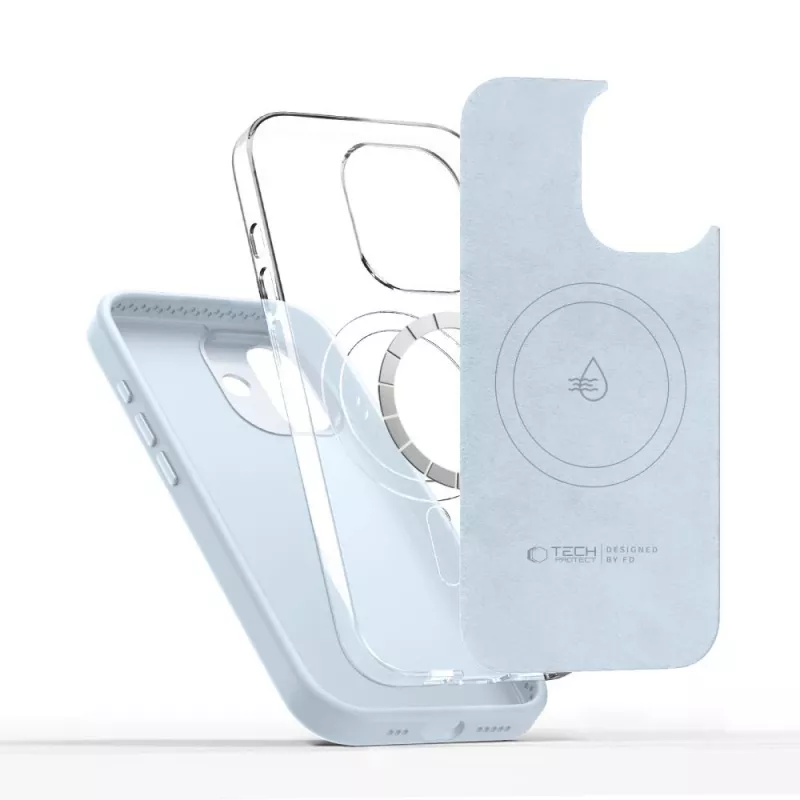 TECH-PROTECT UNIQ MagSafe iPhone 17 puzdro Mist Blue