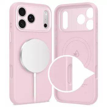 Tech-Protect Uniq MagSafe iPhone 17 Pro Max zadný kryt ružová