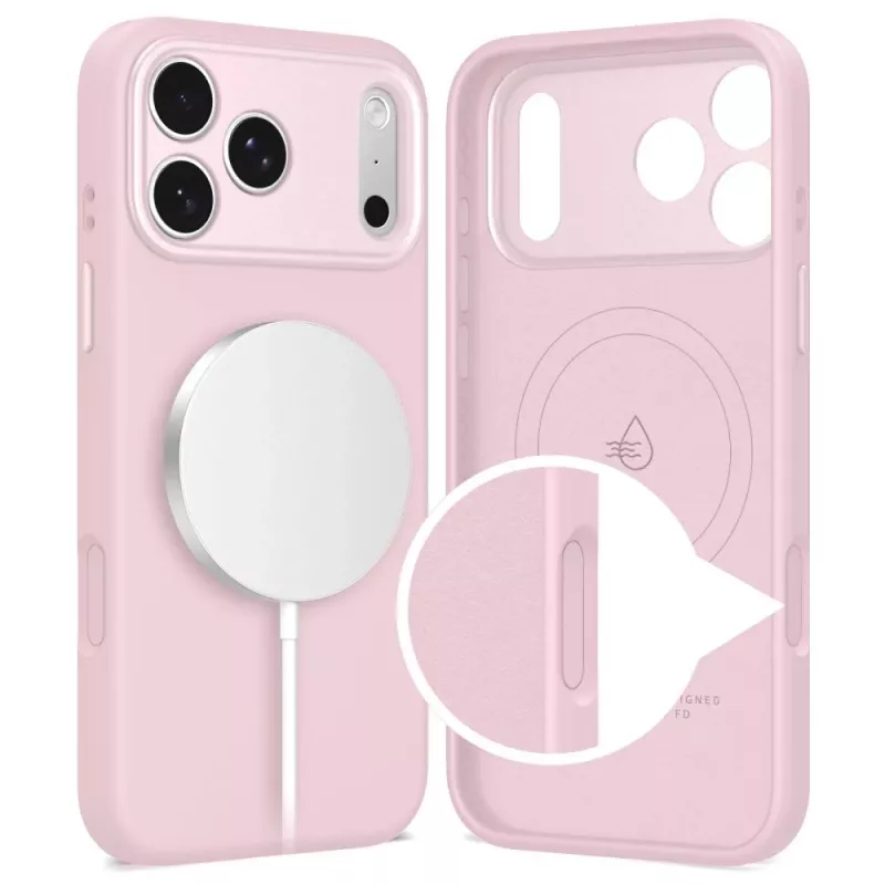 Tech-Protect Uniq MagSafe iPhone 17 Pro Max zadný kryt ružová