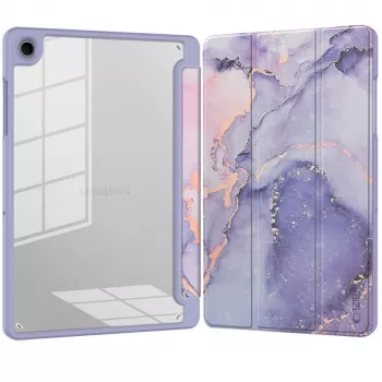 TECH-PROTECT SC PEN HYBRID GALAXY TAB A9 / A11 8.7 X110 / X115 / X133 / X135 fialový mramor
