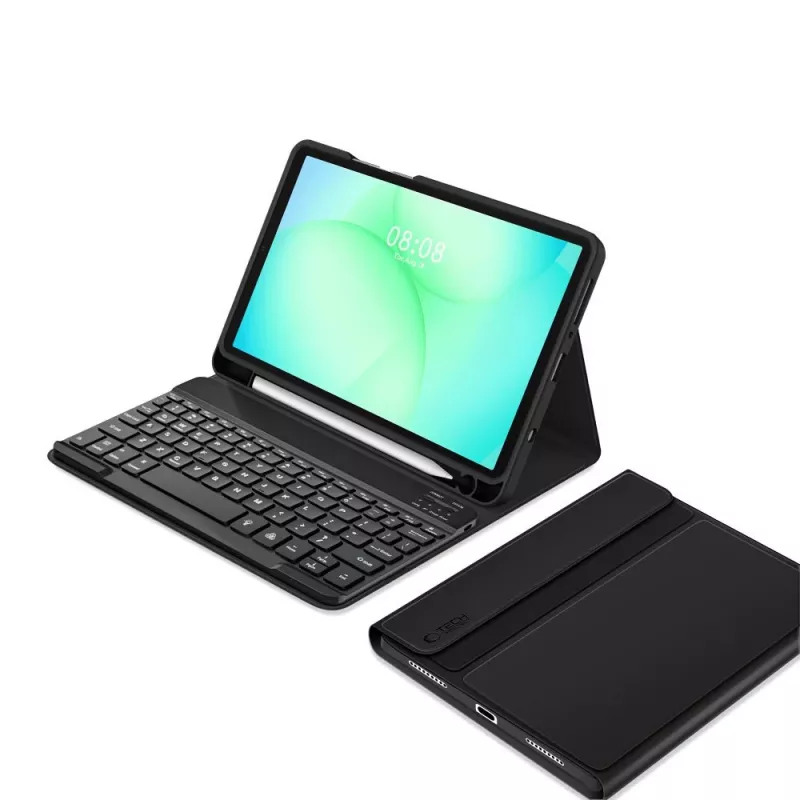 Tech-Protect SC PEN + KB puzdro pre Samsung Galaxy Tab A9 / A11 8,7 palca X110 / X115 / X133 / X135, čierna
