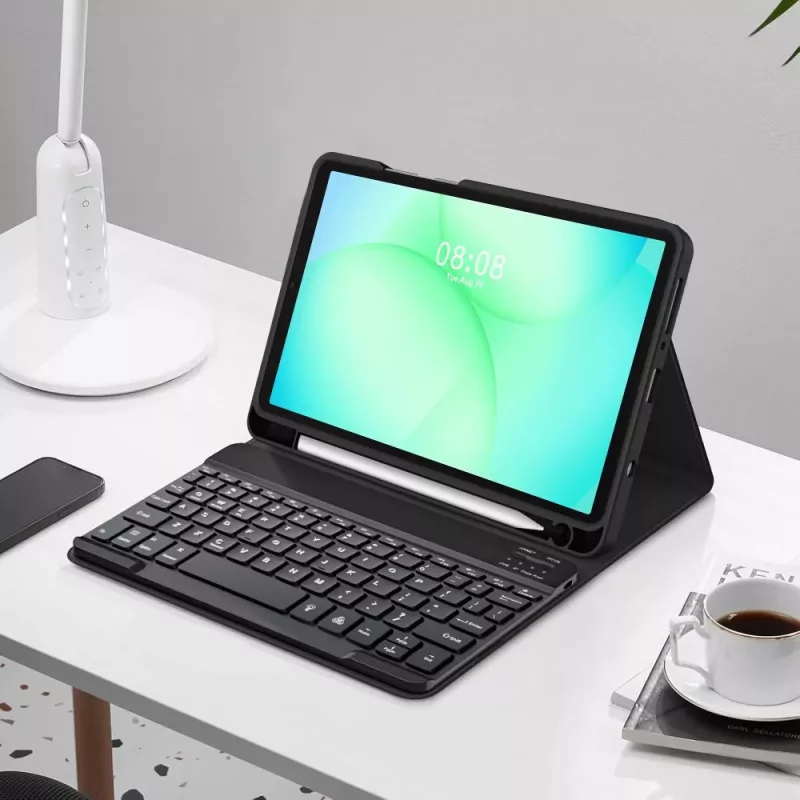 Tech-Protect SC PEN + KB puzdro pre Samsung Galaxy Tab A9 / A11 8,7 palca X110 / X115 / X133 / X135, čierna