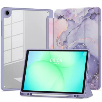 TECH-PROTECT SC PEN HYBRID Galaxy Tab A9+ / A11+ PLUS 11.0 X210 / X215 / X216 / X230 / X235 / X236 fialový mramor