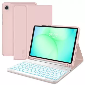 TECH-PROTECT SC PEN + KEYBOARD GALAXY TAB A9+ / A11+ PLUS 11.0 X210 / X215 / X216 / X230 / X235 / X236 ružová