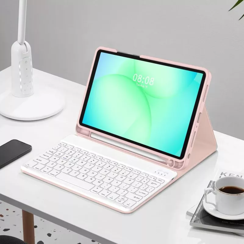 TECH-PROTECT SC PEN + KEYBOARD GALAXY TAB A9+ / A11+ PLUS 11.0 X210 / X215 / X216 / X230 / X235 / X236 ružová
