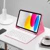 Tech-Protect SC Pen + Keyboard Case pre iPad 10,9 palcov (10. generácia, 2022) / 11 palcov (2025) - magentová