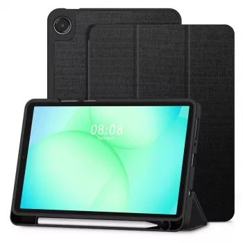Tech-Protect SC PEN Canvas puzdro pre Samsung Galaxy Tab A9 / A11 8,7 palcov X110 / X115 / X133 / X135, čierne