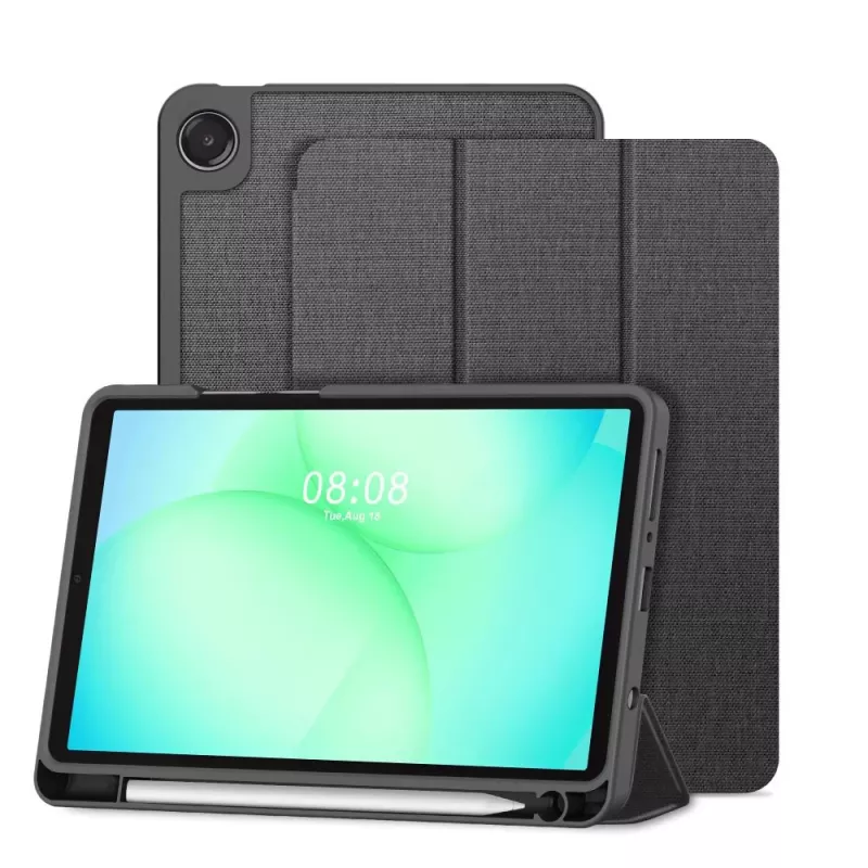 Tech-Protect SC PEN Canvas ochranné puzdro pre Samsung Galaxy Tab A9+/A11+ - sivé
