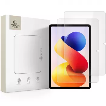 Tech-Protect Glass Fit+ tvrdené sklo ochranná fólia displeja 2-Pack pre Xiaomi Poco Pad M1 / Redmi Pad Pro / 2 Pro 12.1 Clear
