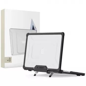 TECH-PROTECT SMARTSHELL PRO MACBOOK PRO 14 M1-M5 PRO / M5 PRO MAX 2021-2026 čierna/číra