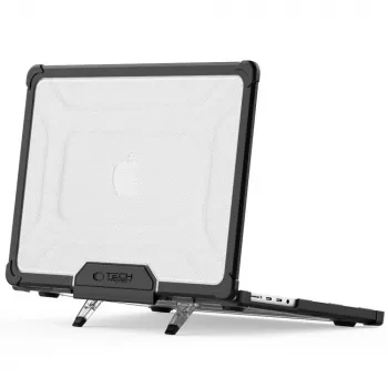 TECH-PROTECT SMARTSHELL PRO MACBOOK PRO 14 M1-M5 PRO / M5 PRO MAX 2021-2026 čierna/číra