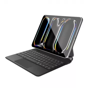 Tech-Protect SC Magnetic + Keyboard Case pre iPad Pro 11 inch 5./6. generácia 2024-2025, čierna