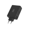 TECH-PROTECT NC120W-GAN 4-portová sieťová nabíjačka PD 120W / QC3.0 čierna