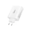 TECH-PROTECT NC140W-GAN 4-portová sieťová nabíjačka PD 140W / QC3.0 biela